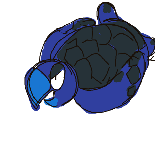 corrodedconcept's drawing of Tirtouga — Pokémon sketch on Sketchdex