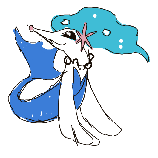 corrodedconcept's drawing of Primarina — best Pokémon fan art on Sketchdex