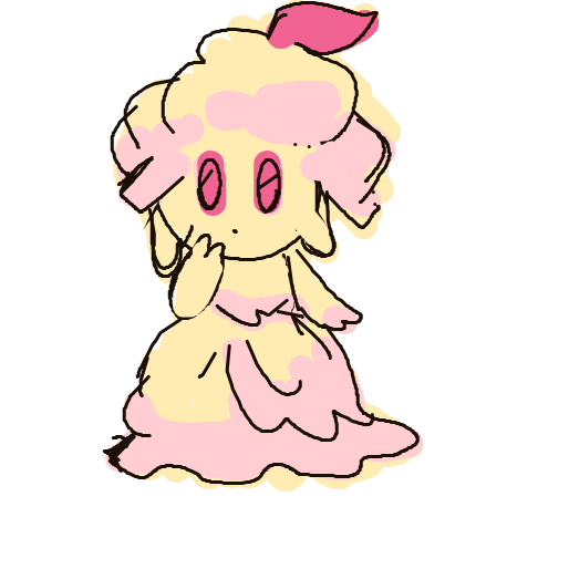 corrodedconcept's drawing of Alcremie — Pokémon sketch on Sketchdex