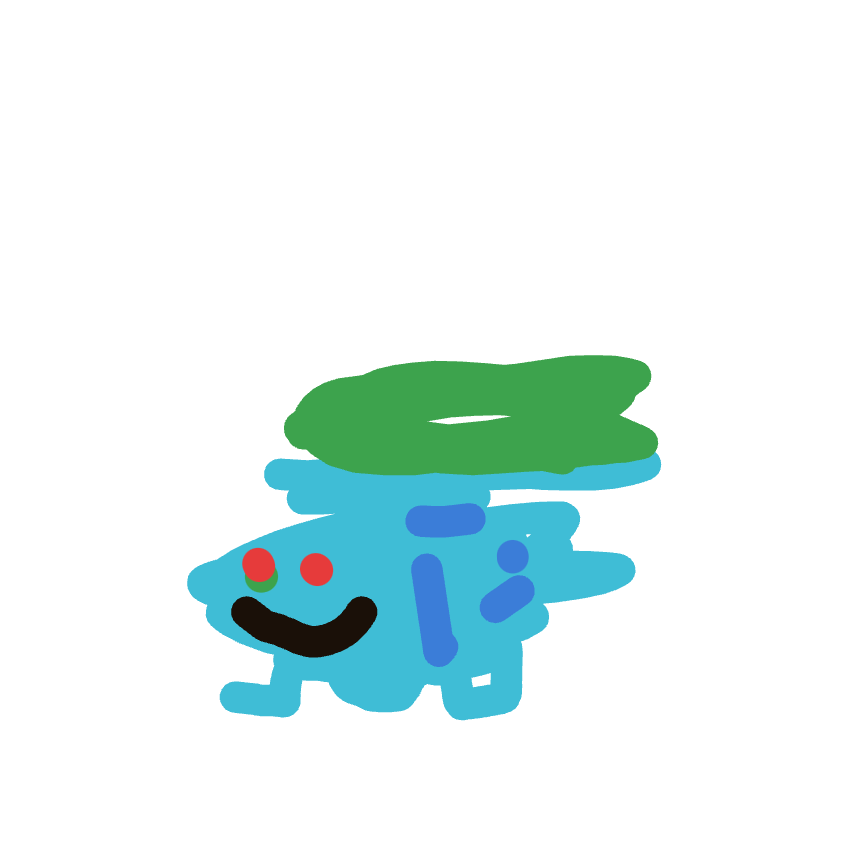 TerraNidoking19's drawing of Bulbasaur — Pokémon sketch on Sketchdex