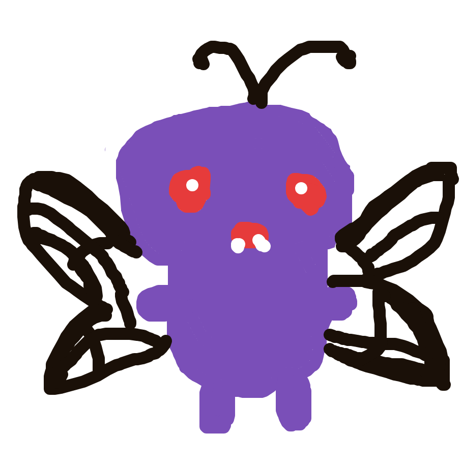 Emmy's drawing of Butterfree — Pokémon sketch on Sketchdex