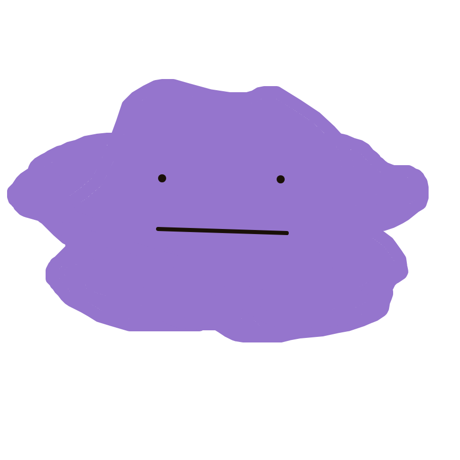 Emmy's drawing of Ditto — Pokémon sketch on Sketchdex