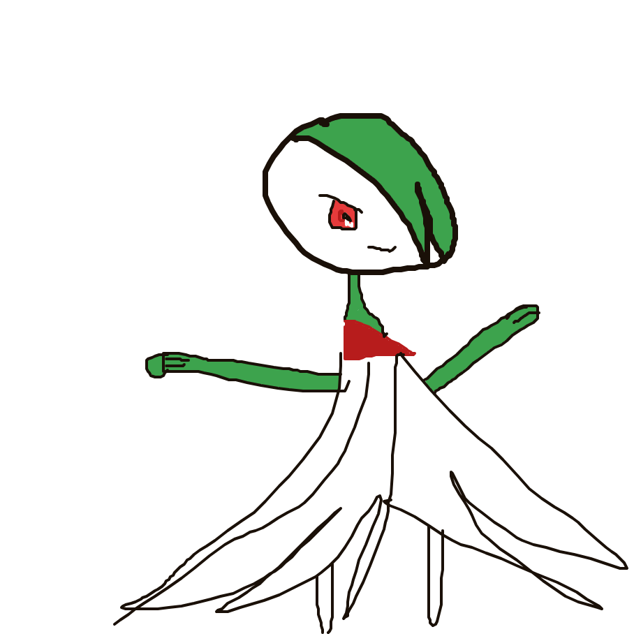 Emmy's drawing of Gardevoir — best Pokémon fan art on Sketchdex