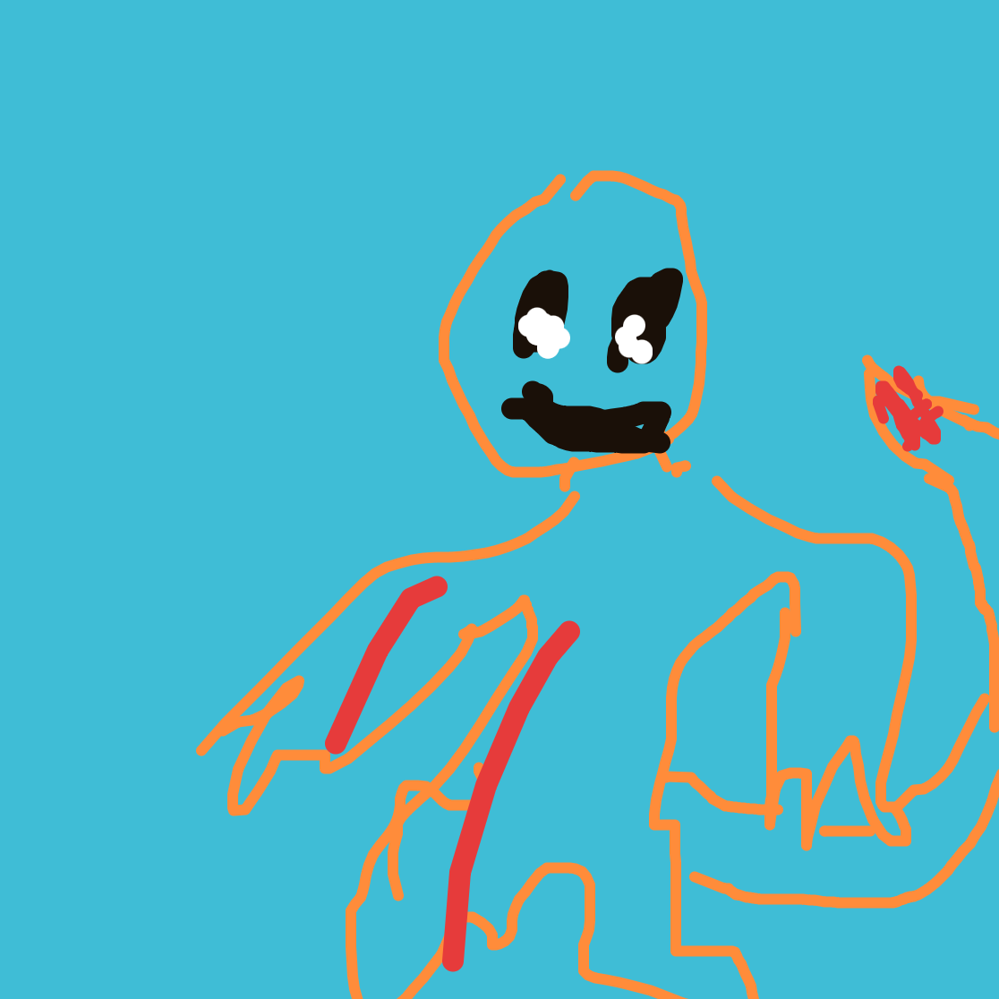 ThunderPersian701's drawing of Charmander — Pokémon sketch on Sketchdex
