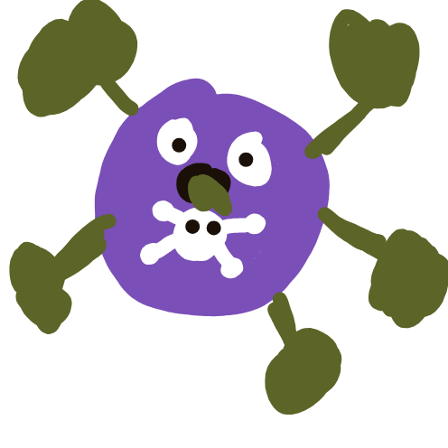 HyperDragonite770's drawing of Koffing — Pokémon sketch on Sketchdex