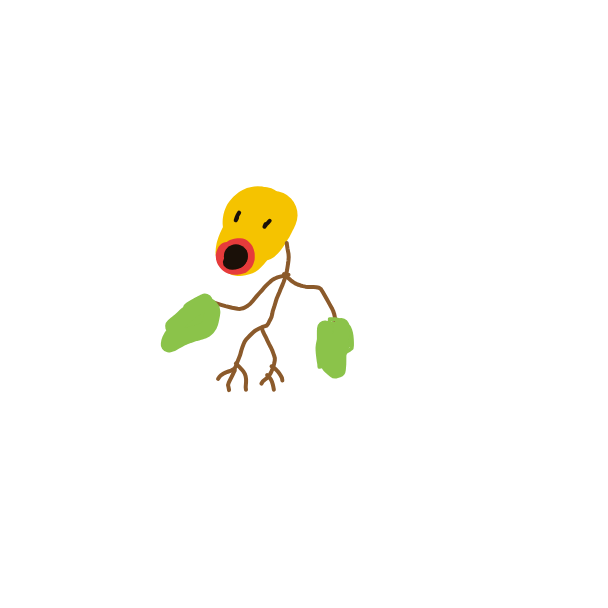 HyperDragonite770's drawing of Bellsprout — Pokémon sketch on Sketchdex
