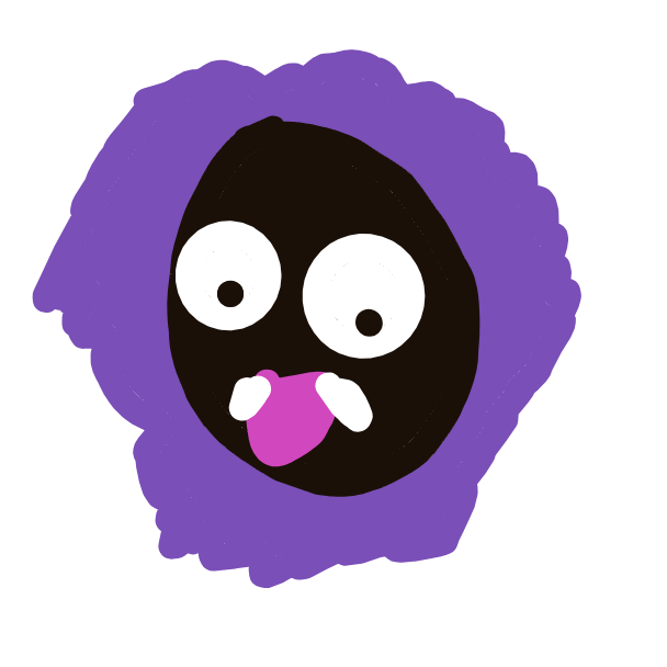 HyperDragonite770's drawing of Gastly — Pokémon sketch on Sketchdex