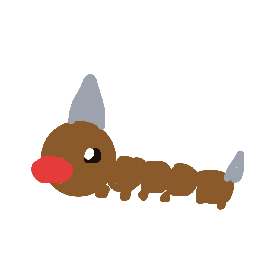 LegendaryPorygon686's drawing of Weedle — Pokémon sketch on Sketchdex