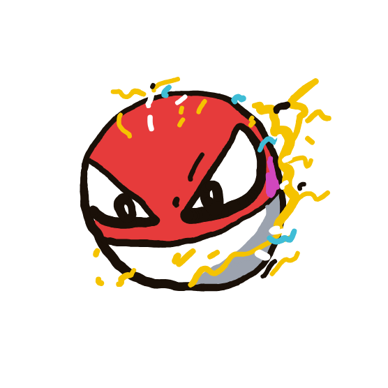 Voltorb drawing