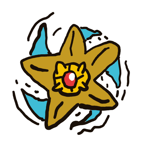 Staryu drawing