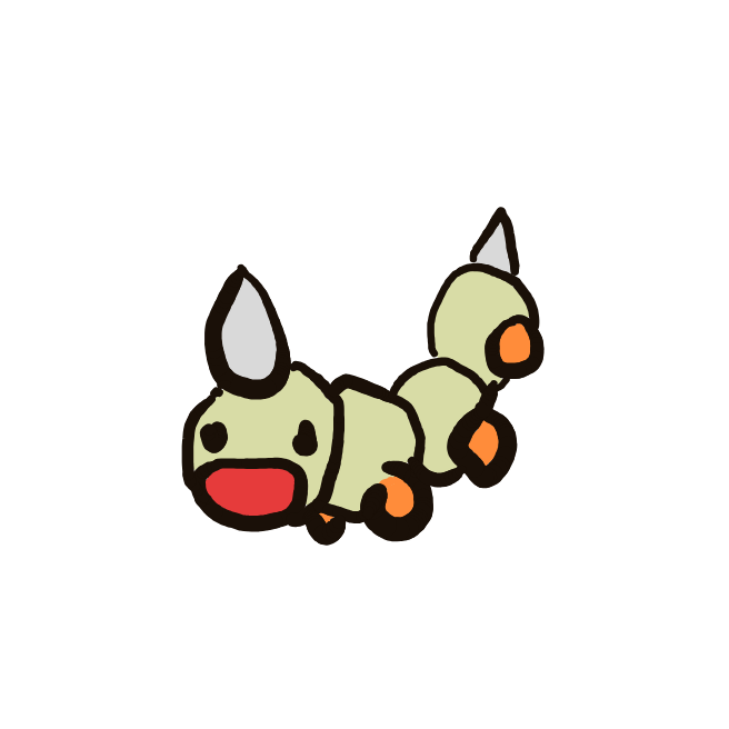 CrimsonDewgong780's drawing of Weedle — Pokémon sketch on Sketchdex