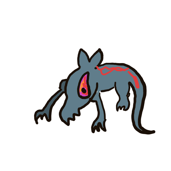 CrimsonDewgong780's drawing of Salandit — Pokémon fan art on Sketchdex