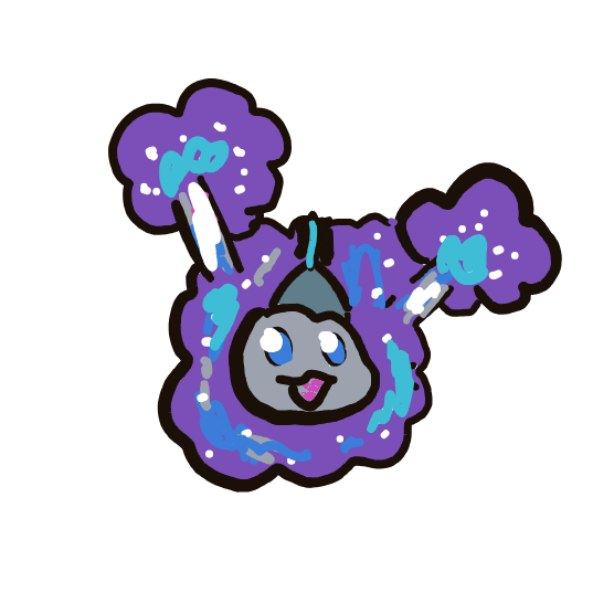 CrimsonDewgong780's drawing of Cosmog — Pokémon sketch on Sketchdex
