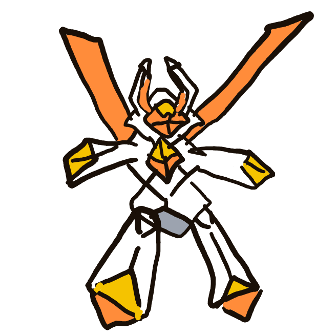 CrimsonDewgong780's drawing of Kartana — Pokémon sketch on Sketchdex
