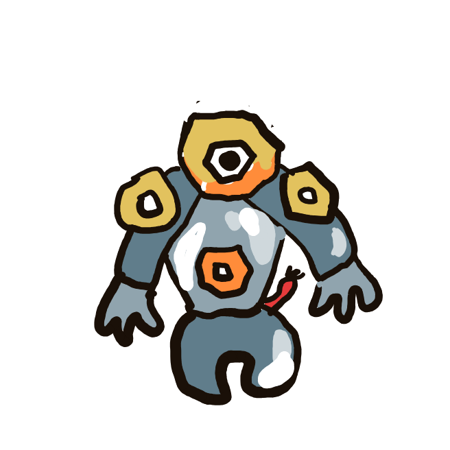 CrimsonDewgong780's drawing of Melmetal — Pokémon fan art on Sketchdex