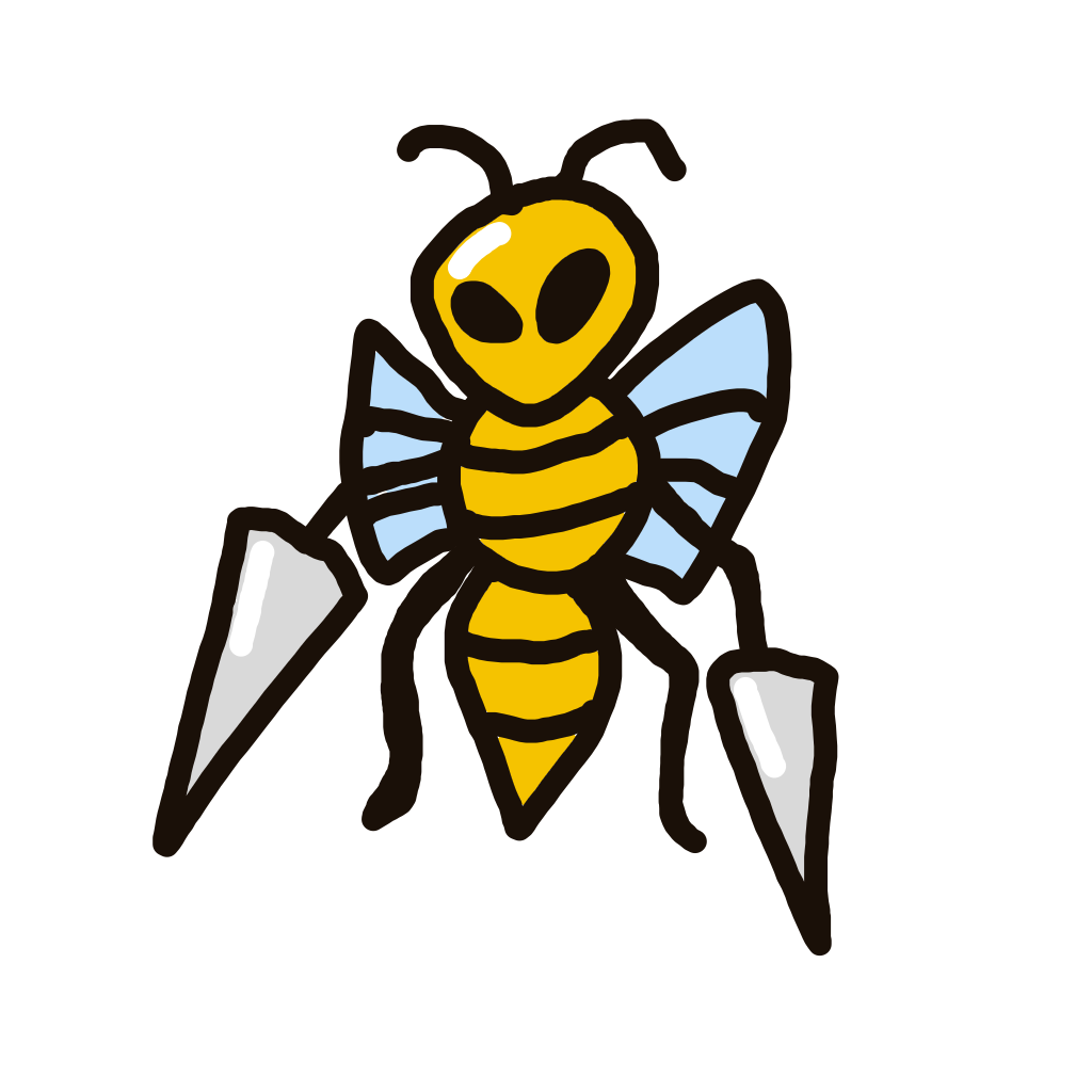 AncientElectrode288's drawing of Beedrill — Pokémon sketch on Sketchdex