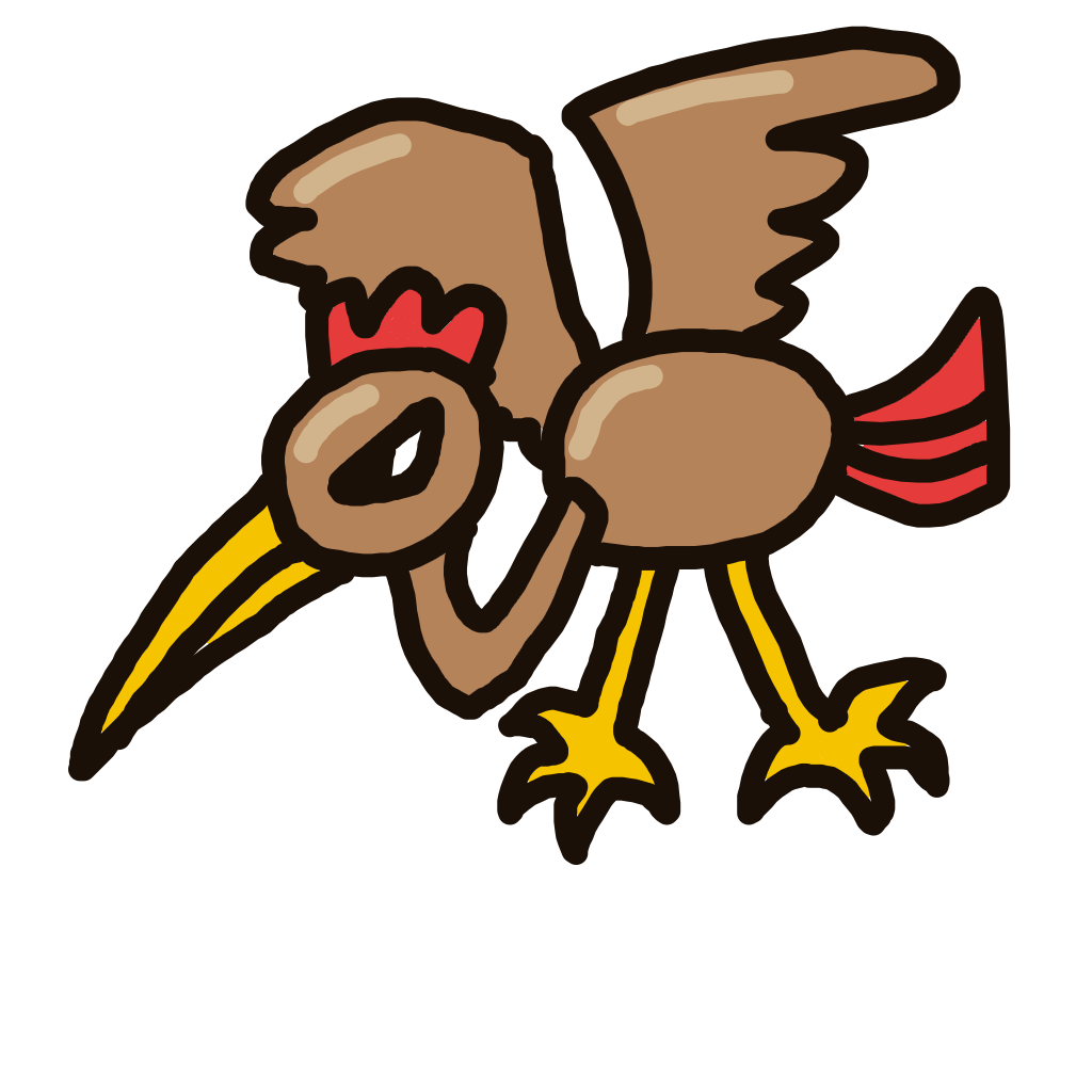 AncientElectrode288's drawing of Fearow — Pokémon sketch on Sketchdex