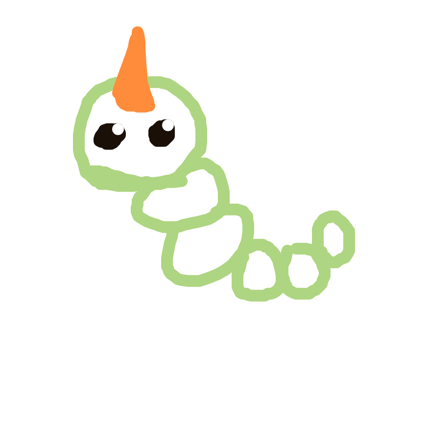 BraveOmastar535's drawing of Caterpie — Pokémon sketch on Sketchdex