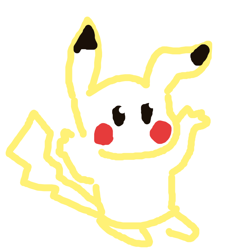 Pikachu drawing