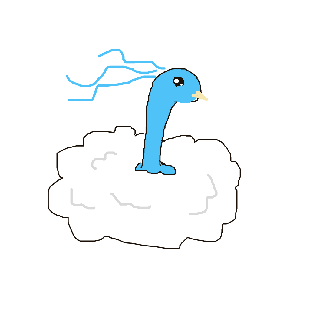 BraveOmastar535's drawing of Altaria — Pokémon sketch on Sketchdex