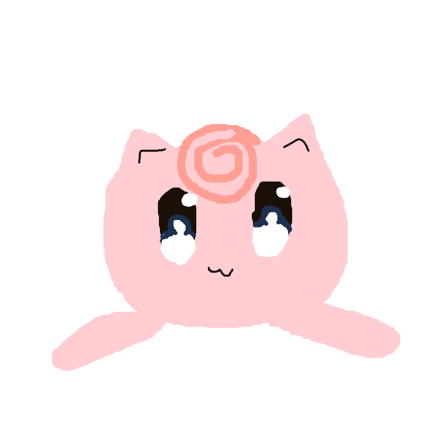 BraveOmastar535's drawing of Jigglypuff — Pokémon sketch on Sketchdex