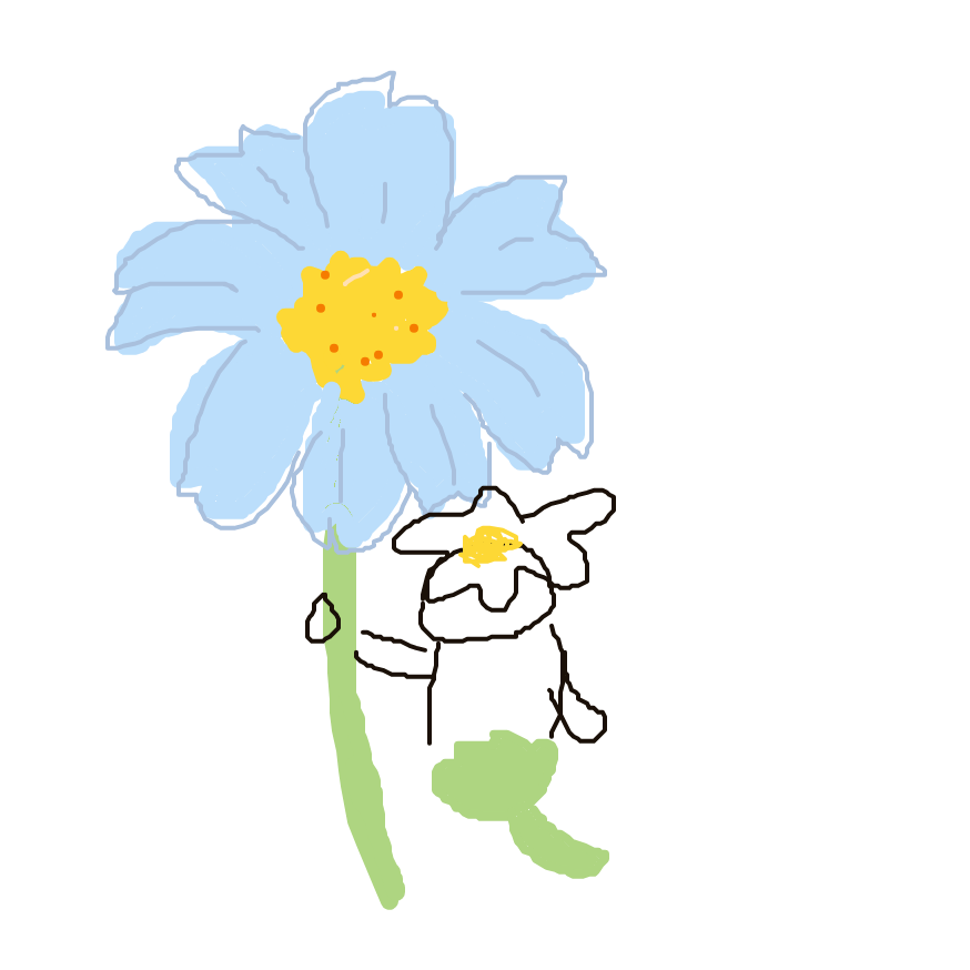 BraveOmastar535's drawing of Flabebe — Pokémon sketch on Sketchdex