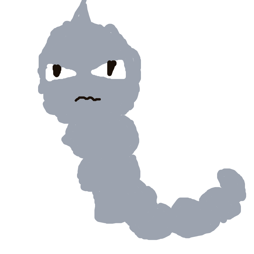 BraveOmastar535's drawing of Onix — Pokémon sketch on Sketchdex