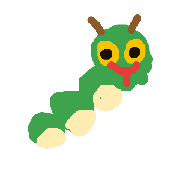 blueeetwo's drawing of Caterpie — Pokémon sketch on Sketchdex
