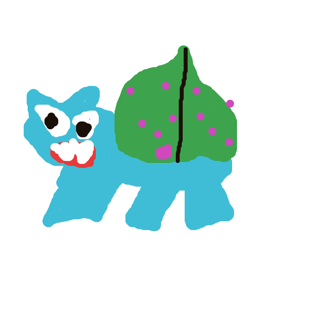 blueeetwo's drawing of Bulbasaur — Pokémon sketch on Sketchdex