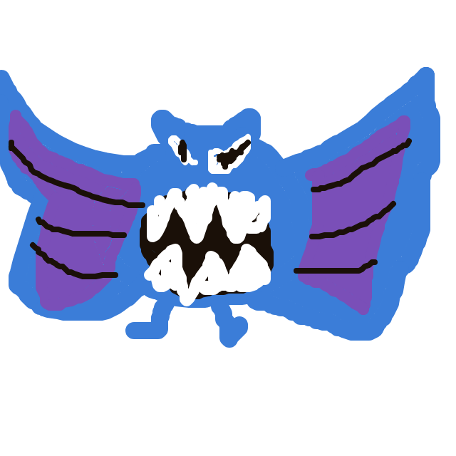 blueeetwo's drawing of Golbat — Pokémon sketch on Sketchdex