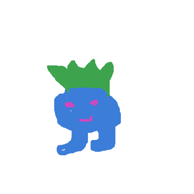 blueeetwo's drawing of Oddish — Pokémon sketch on Sketchdex