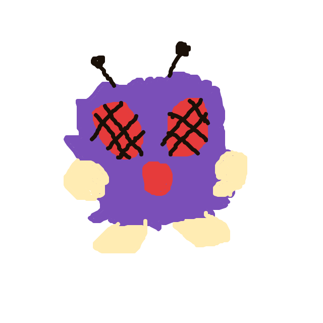 blueeetwo's drawing of Venonat — Pokémon sketch on Sketchdex
