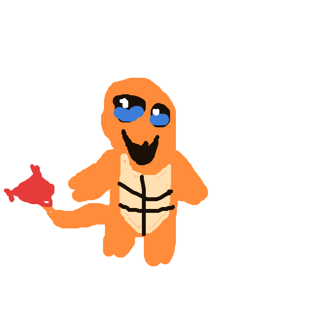 blueeetwo's drawing of Charmander — Pokémon sketch on Sketchdex