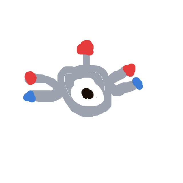 blueeetwo's drawing of Magnemite — Pokémon sketch on Sketchdex