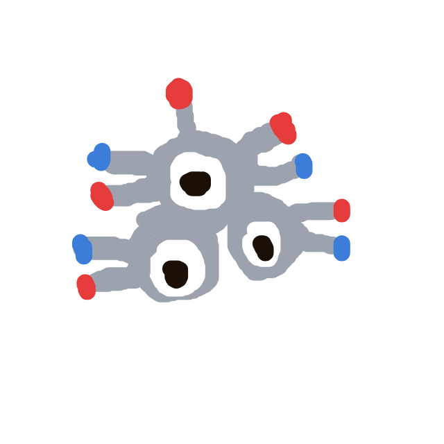 blueeetwo's drawing of Magneton — Pokémon sketch on Sketchdex