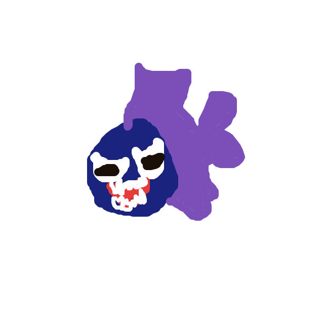 blueeetwo's drawing of Gastly — Pokémon sketch on Sketchdex
