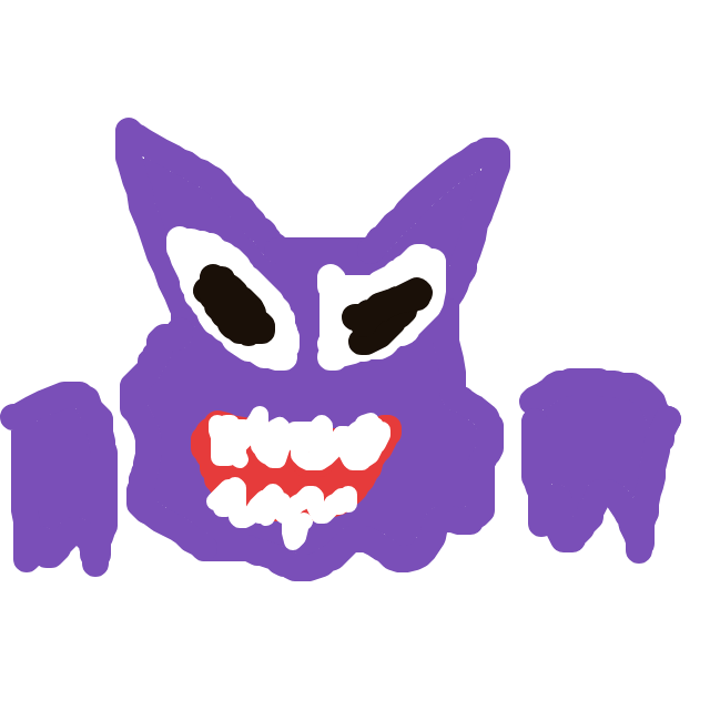 blueeetwo's drawing of Haunter — Pokémon sketch on Sketchdex