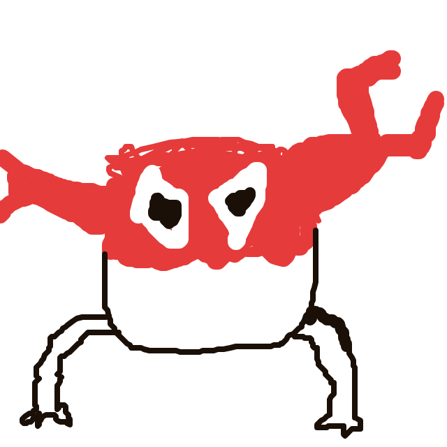 blueeetwo's drawing of Kingler — Pokémon sketch on Sketchdex