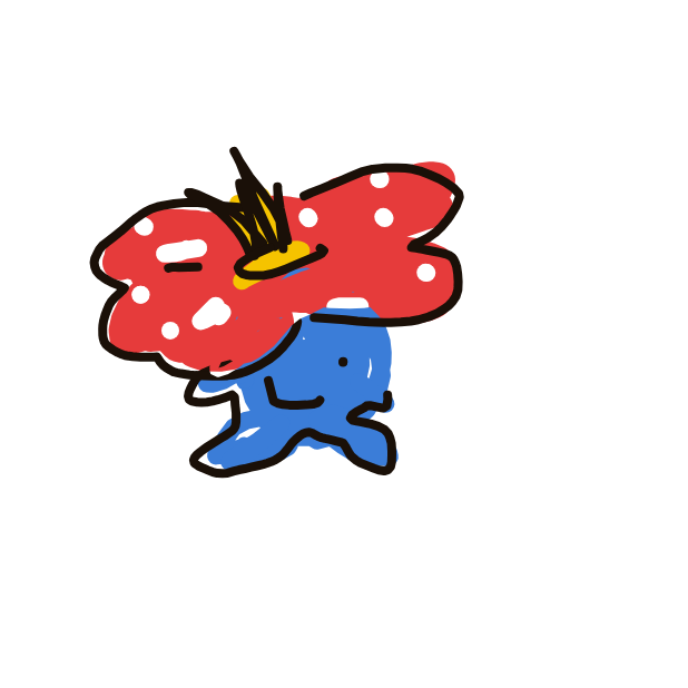 BrightCarp's drawing of Vileplume — Pokémon sketch on Sketchdex