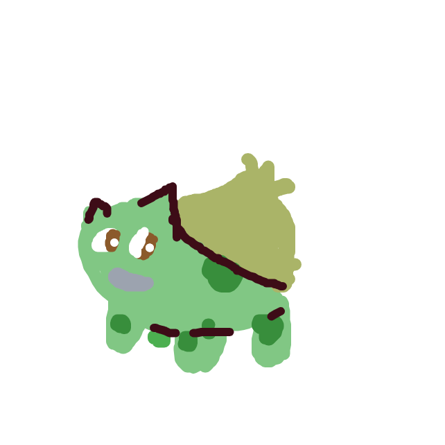 Gerivaldo's drawing of Bulbasaur — Pokémon sketch on Sketchdex