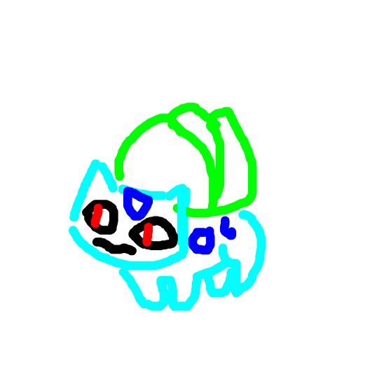 QuakeFlareon196's drawing of Bulbasaur — Pokémon fan art on Sketchdex