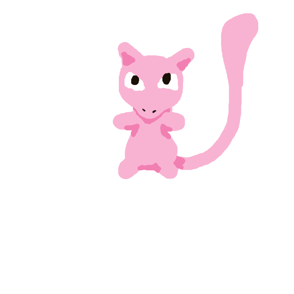 Coco_Seal's drawing of Mew — Pokémon sketch on Sketchdex