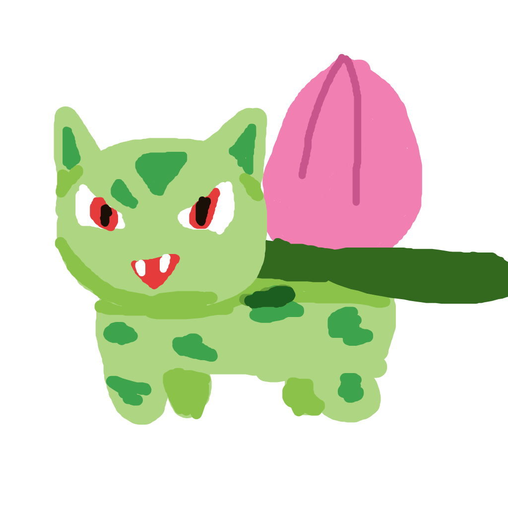 Coco_Seal's drawing of Ivysaur — Pokémon sketch on Sketchdex