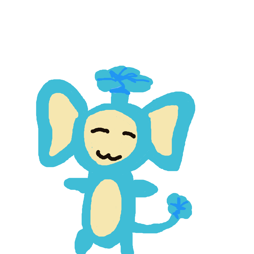 Coco_Seal's drawing of Panpour — Pokémon sketch on Sketchdex