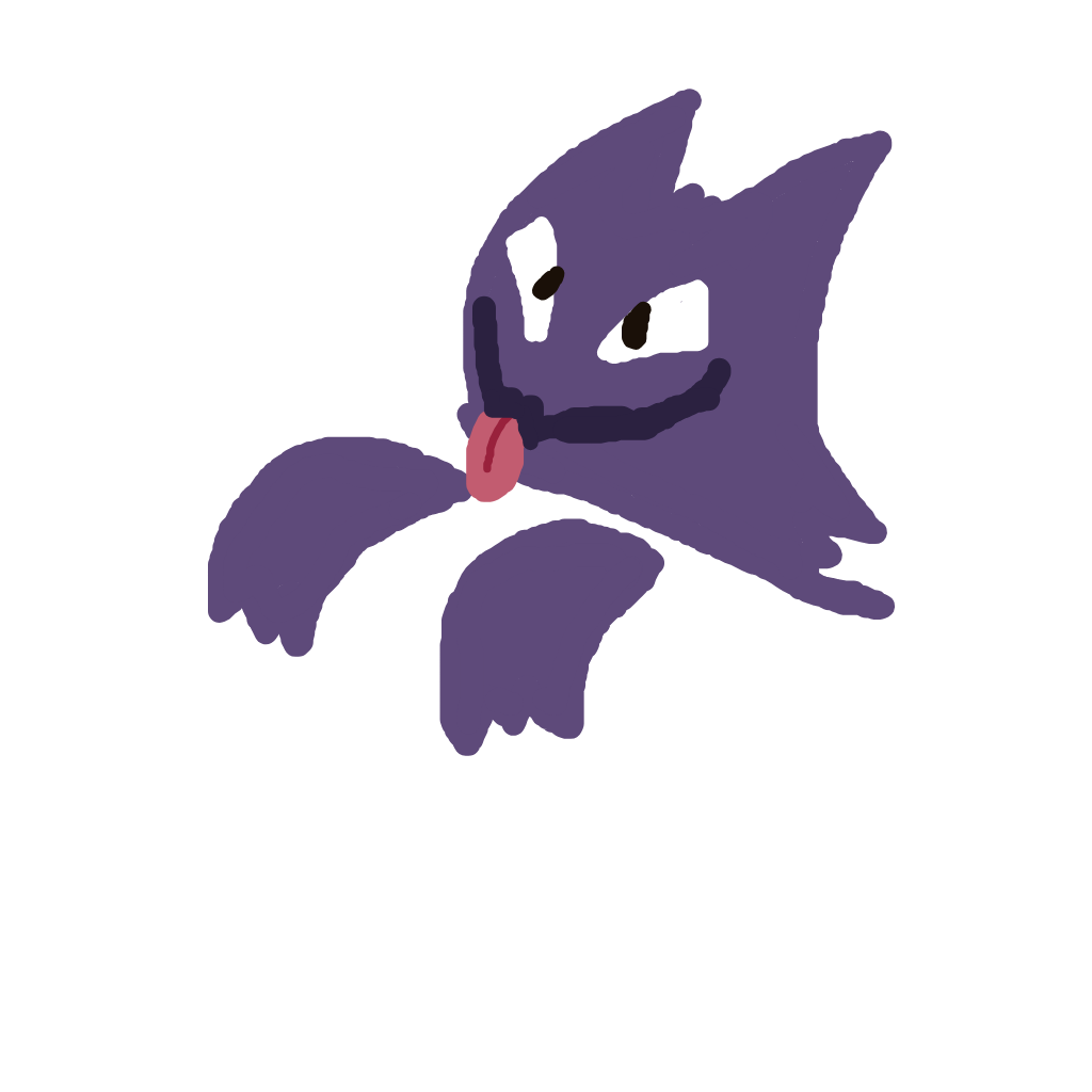 Coco_Seal's drawing of Haunter — Pokémon sketch on Sketchdex