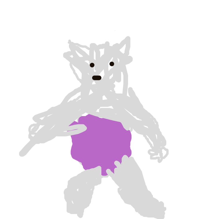ThunderPidgeot539's drawing of Mewtwo — Pokémon sketch on Sketchdex