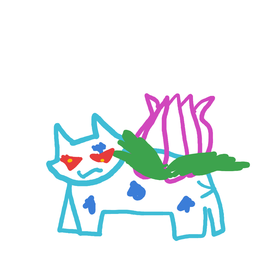 StormyElectrode765's drawing of Ivysaur — Pokémon sketch on Sketchdex