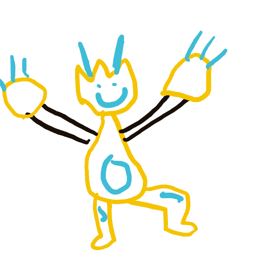 StormyElectrode765's drawing of Zeraora — Pokémon sketch on Sketchdex