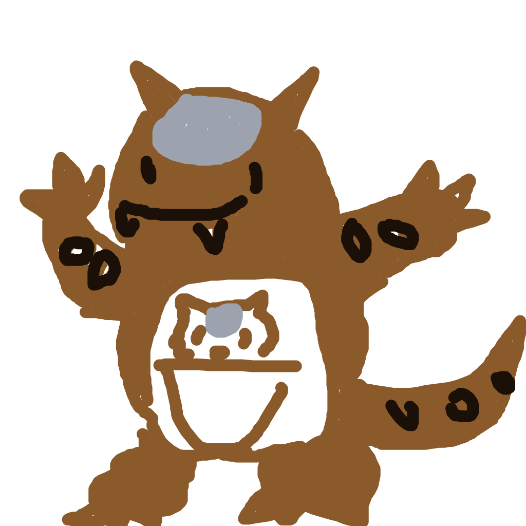 ElectricOmastar547's drawing of Kangaskhan — Pokémon sketch on Sketchdex