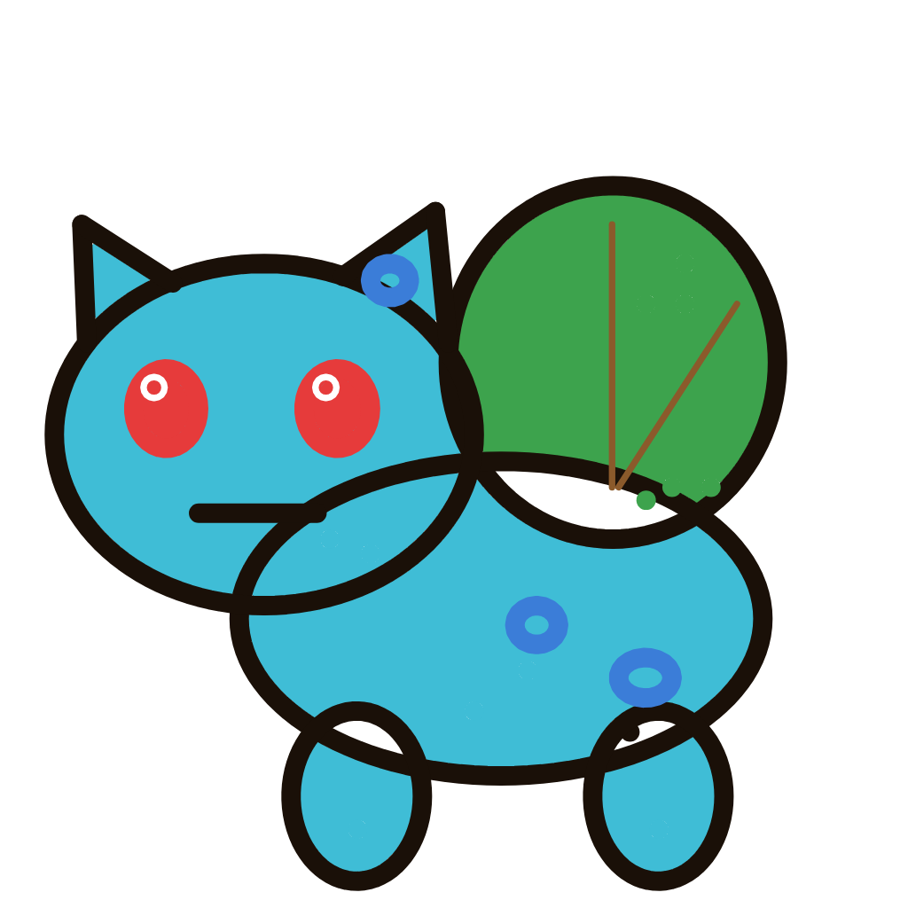 Bulbasaur drawing